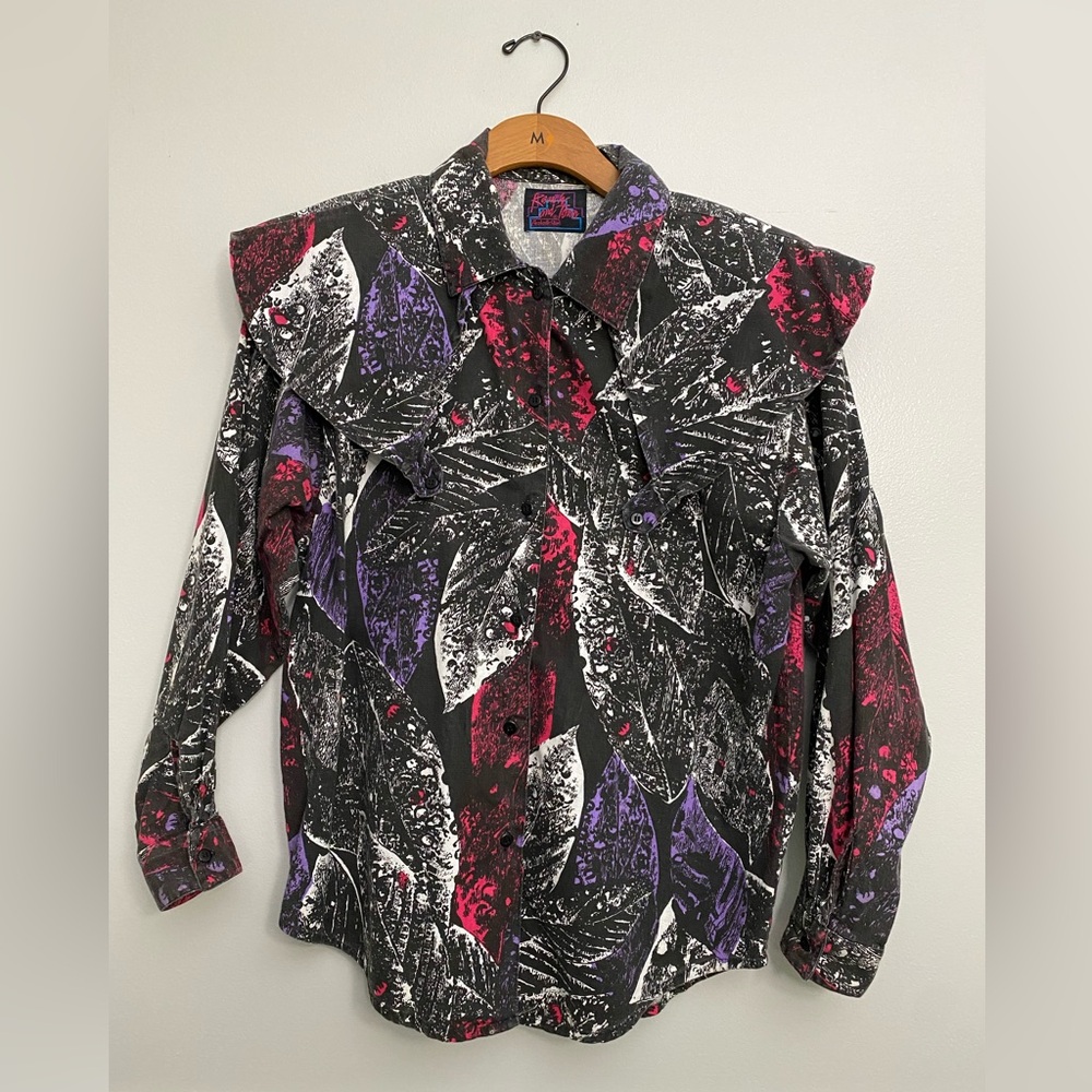 Vintage 80s Women’s Western Shirt